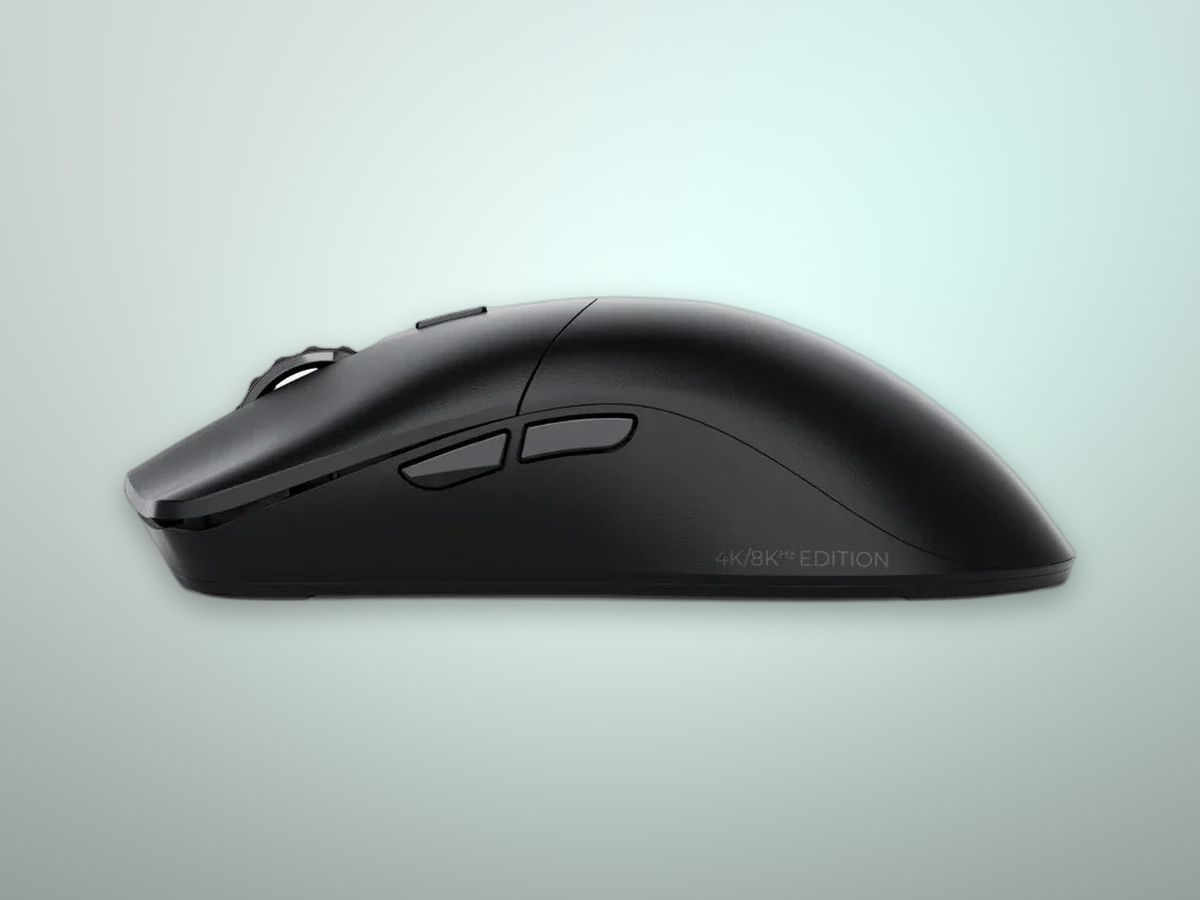 Glorious Model O 2 PRO 4K/8KHz profilo laterale forma piatta simmetrica per destrorsi mouse leggero