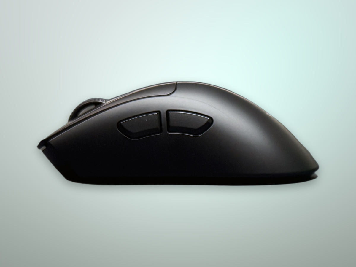 Razer DeathAdder V4 Pro sensore ottico Focus Pro 45K profilo laterale