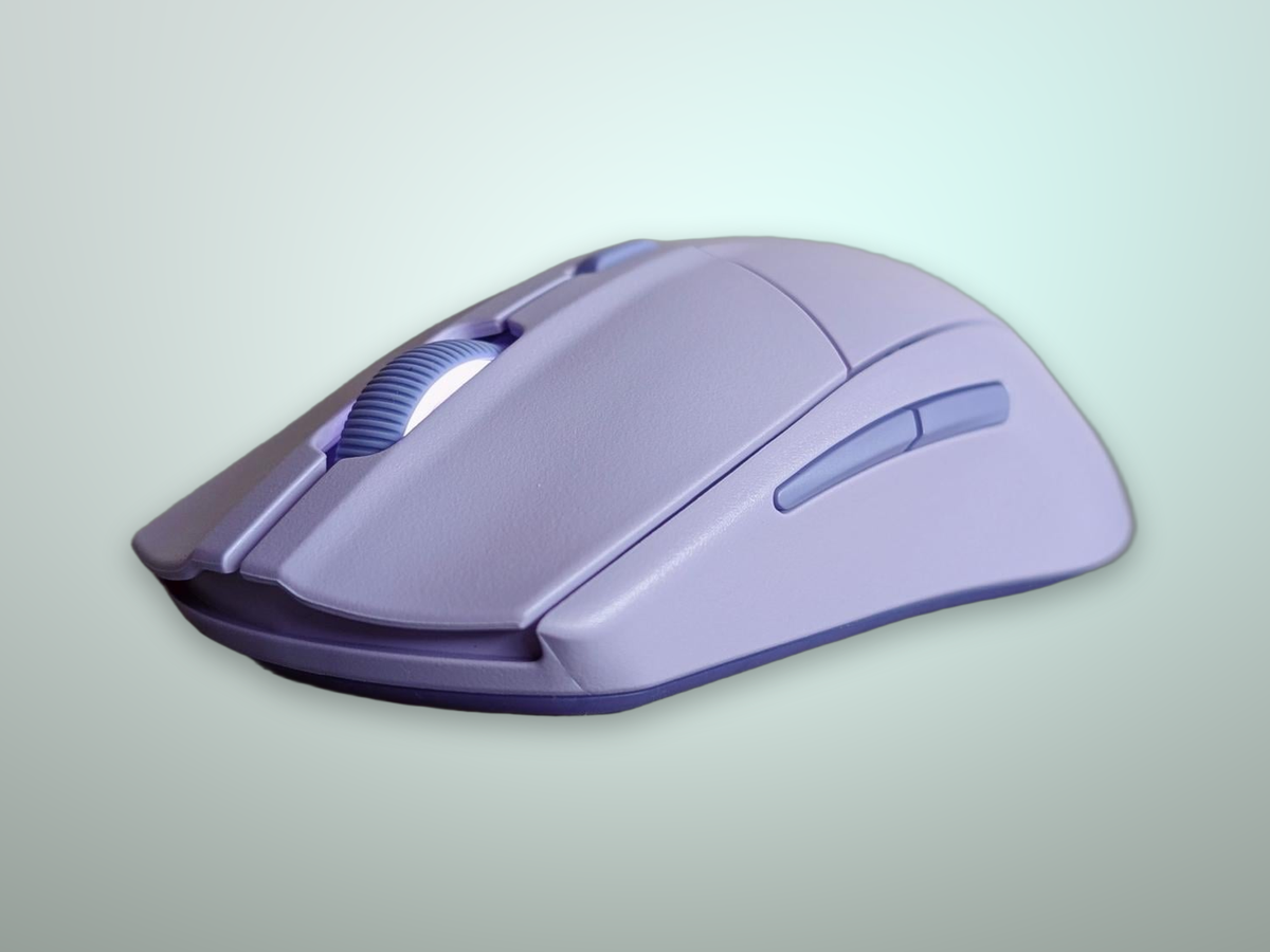 SteelSeries Rival 3 Wireless Gen 2 primo piano dei tasti principali e switch meccanici